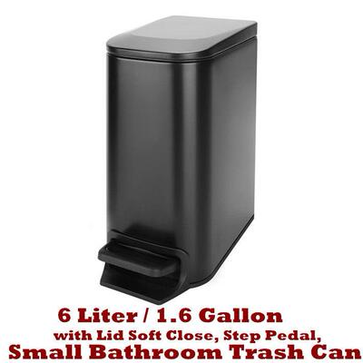 Trash Can Garbage Step Pedal Removable Inner Bucket