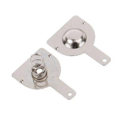 100pcs 18650 itive And Negative Single Contact Spring