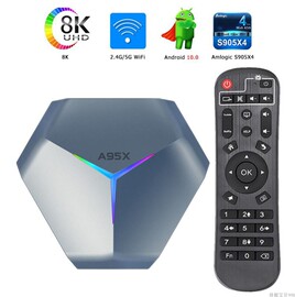 A95X F4 Amlogic s905x4  2.4G/5Ghz Smart Android 11 TV BOX