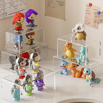Desktop Exhibition Display Rack Pop Mart Acrylic Blind Box O