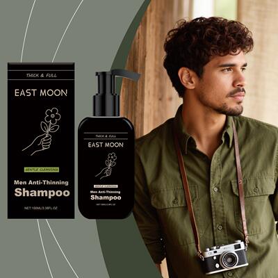 EAST MOON Men's Volumizing Shampoo - Gently Nourishes Hair,