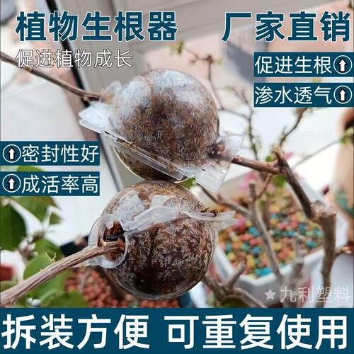 植物生根器高压嫁接盒植物培养器育苗果树高空压条园艺嫁接神器