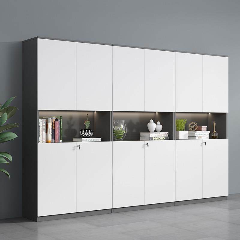 简约现代板式档案书柜办公室带玻璃门落地储物柜文件柜资料柜木质,商业/办公家具,办公储物柜,淘宝优惠券,粉丝福利购,淘宝优惠卷