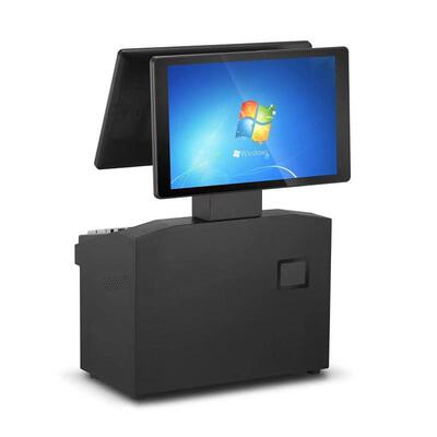 商超一体收银机单双屏通道式带键盘零售商场系统管理超市收银设备