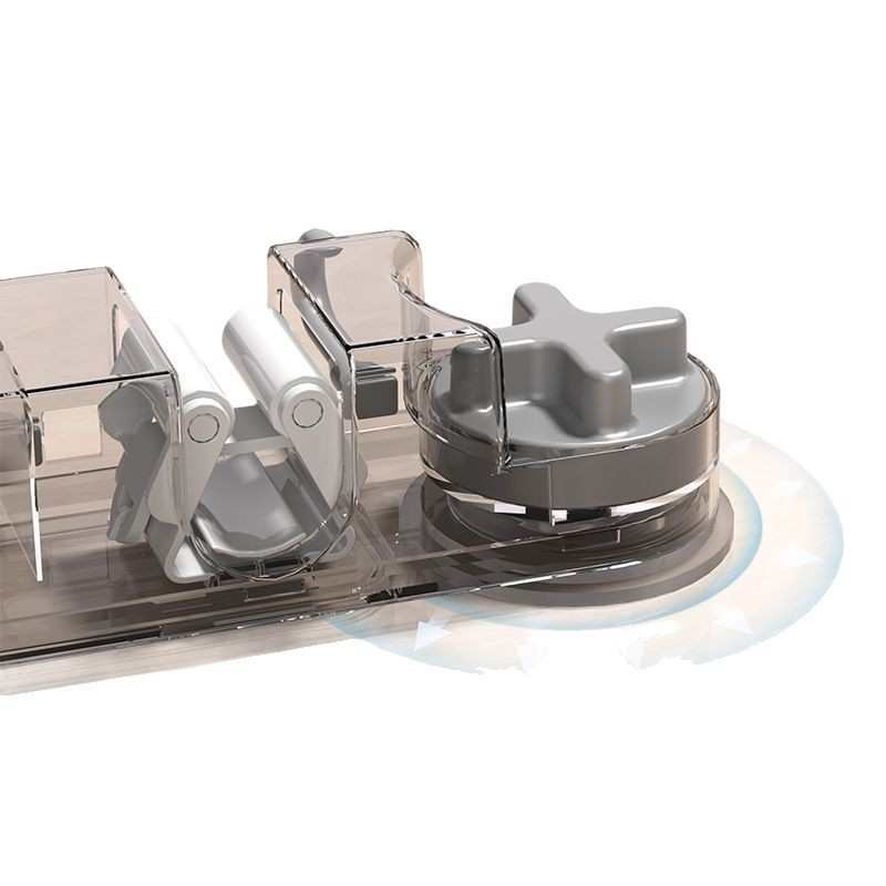 挂钩承重昭架夹壁挂杭打孔卫生间浴室挂架强力拖把吸盘物夹置免