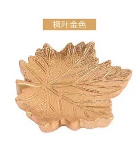 INS香薰蜡烛托盘底座桌面创意收纳装饰容器轻奢复古圆形烛台摆件