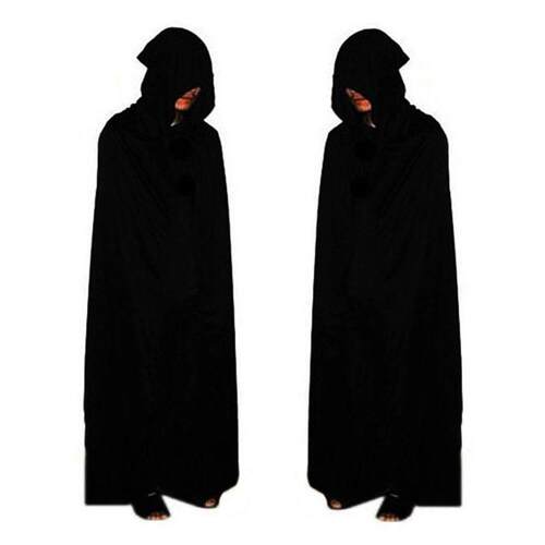 Halloween cape vampire witch costume万圣节披风黑色披风斗篷