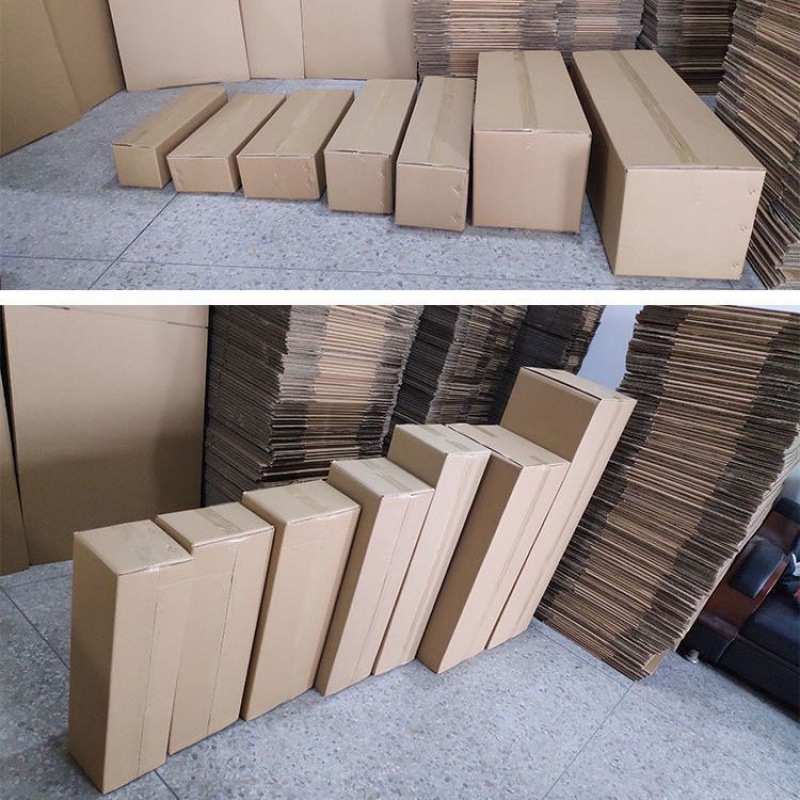 长条快递长方形兰花箱子装盒订作扁纸盒大号包装盒长方体鲜花纸箱