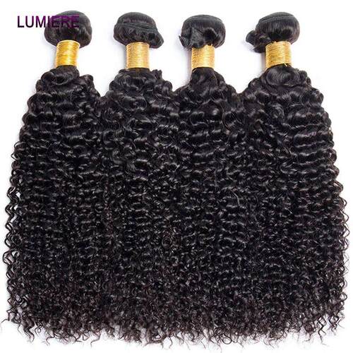 30 40” Kinky Curly Bundles 100% Human Hair Brazilian Hair