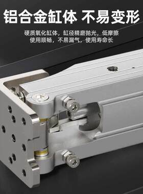 机械手侧姿组气缸90度翻转HC3240L 5040W HCD40 80倍力翻转气缸