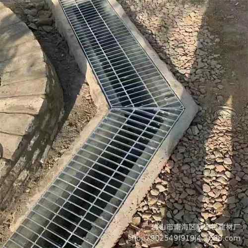 下水道地沟排水截水沟盖板镀锌钢格板集水坑井洗车房不锈钢网格栅