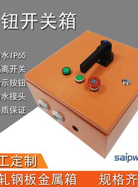 金属防水箱明装基业箱防水防尘IP66隔离开关箱配电箱