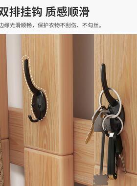 门厅柜柜衣柜家帽用进门玄鞋关B117A‖E衣一体收纳门口卧室坐凳多