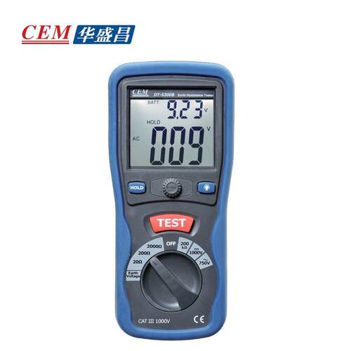 华盛昌CEM牌DT-5300B接地电阻表 接地电阻测量仪DT5300B型