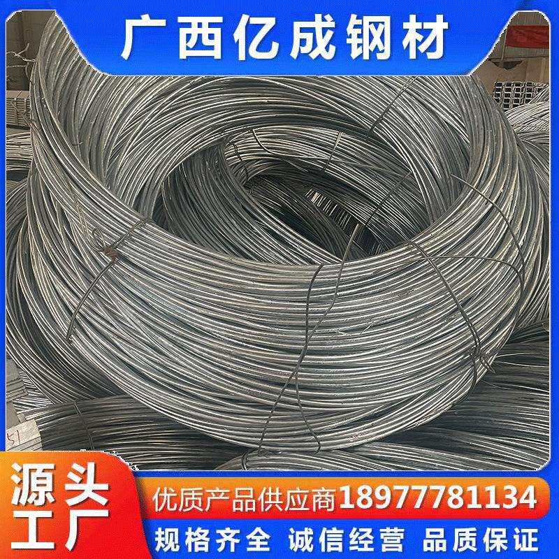 现货供应直径6mm8mm10mm12mm镀锌盘圆热镀锌圆钢实心