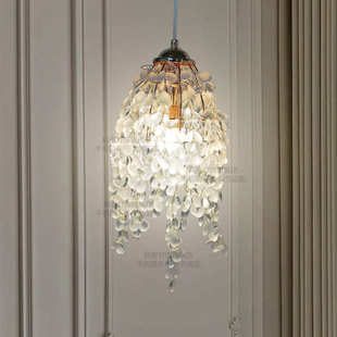 轻法式卧室床头小吊灯法式主卧浪漫温馨个性艺术网红过道玄关灯具