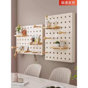 实木洞洞板电表箱装饰信号配电箱遮挡强弱电闸盒子挂壁画客厅玄关