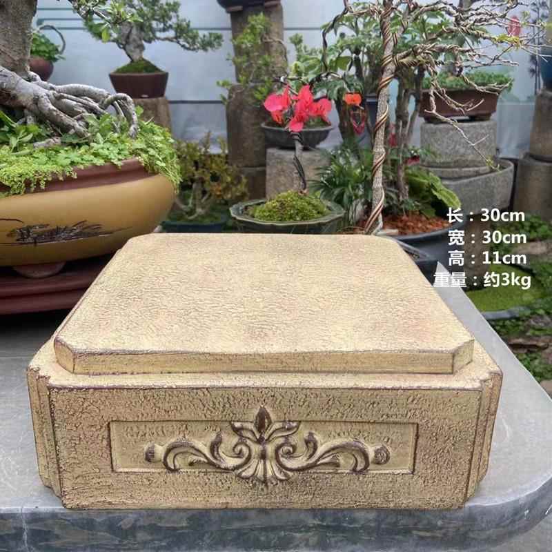 正品户外阳台意花造景布园置庭楼院中式风格禅佛像顶装饰鱼缸造景