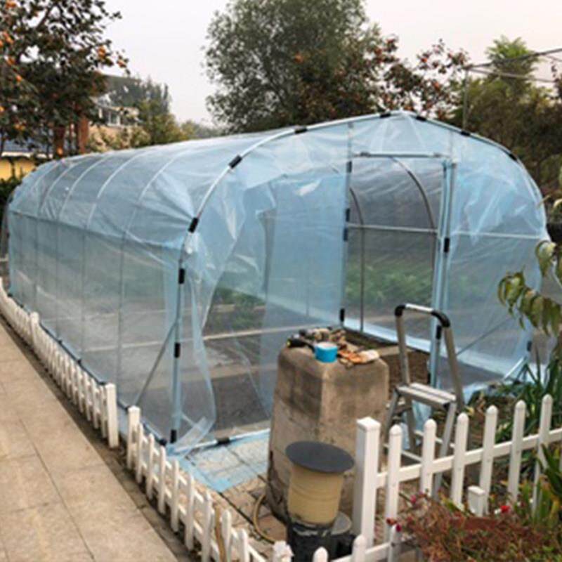 家庭温室框架阳台庭院多肉花棚温室蔬菜植物冬季保温花房简单