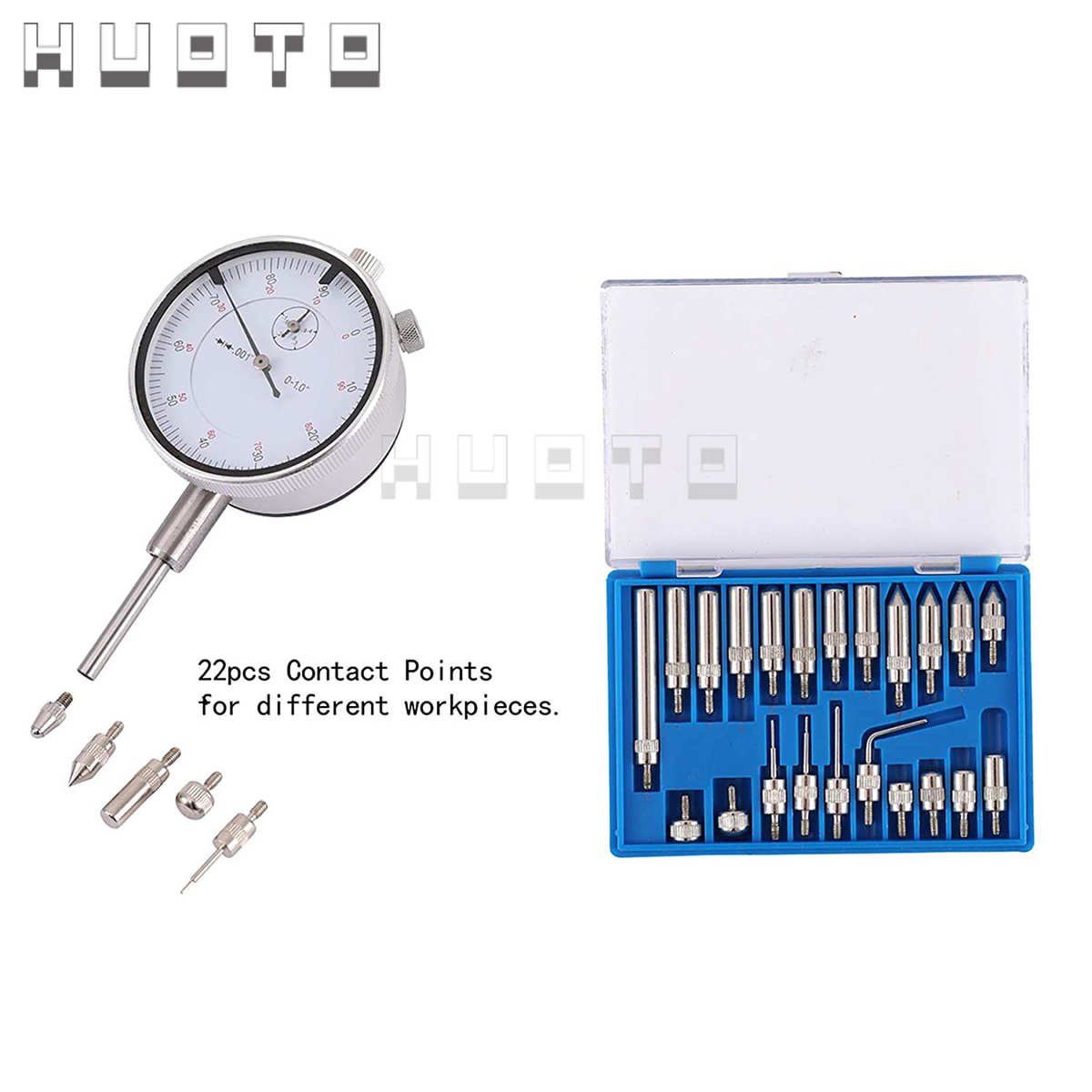 英制0-1“/英制百分表机械 指针指示表精度0.001in指针百分表