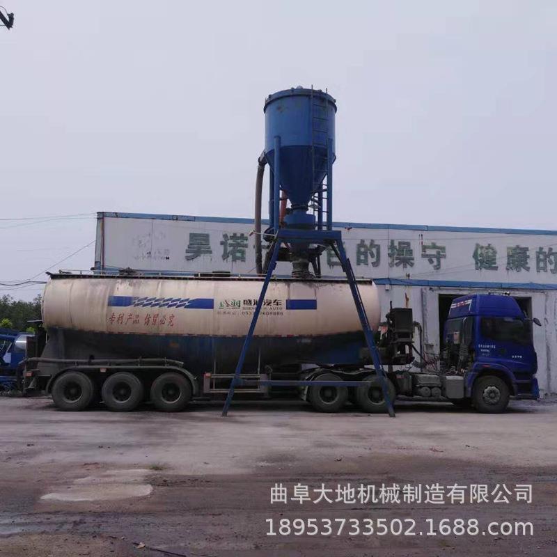 石灰石粉装罐机 徐州水泥灰装车气力输送机 白灰气力抽吸机