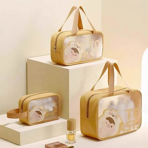 Waterproof Toiletry Bag Cosmetic Pouch New Transparent Super