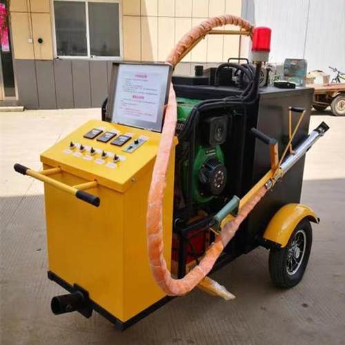 手推式沥青灌缝机供应 小型路面养护维护机 手推式沥青填补机