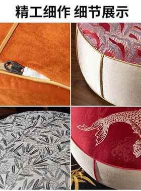 坐脚潮墩高档客厅团榻榻米坐垫国冥想垫沙发垫XGI墩懒人垫打坐蒲