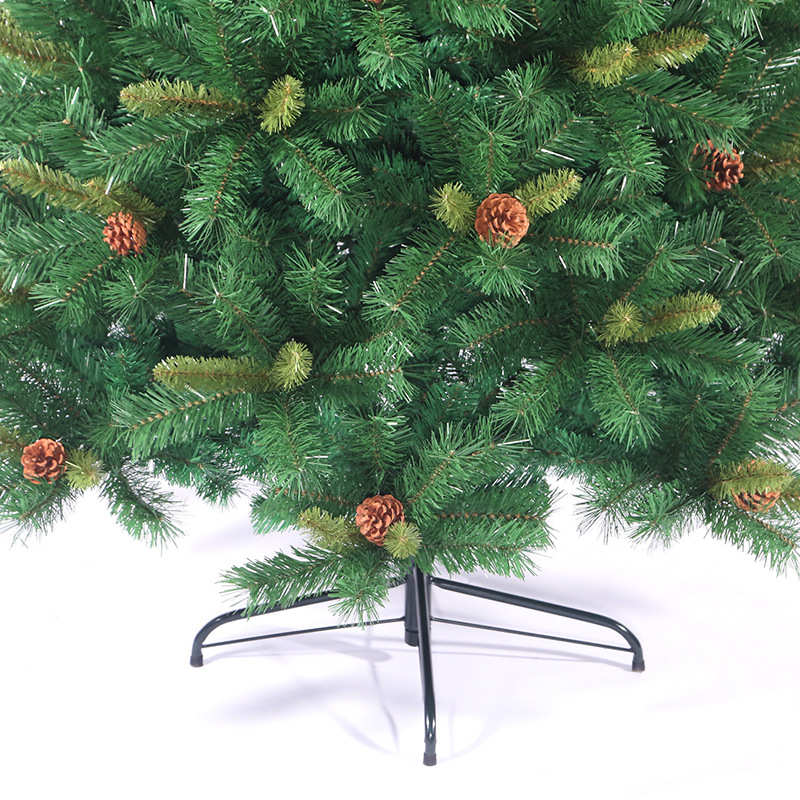 pvc圣诞节热销阻燃圣诞树.外贸加密米1装饰56ft7ft8ft