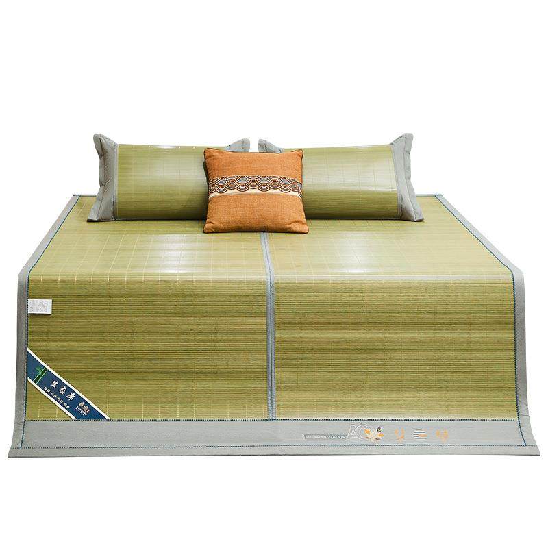 高品质夏季竹席凉席家用可折叠凉感席子夏天空调席学生宿舍床单席