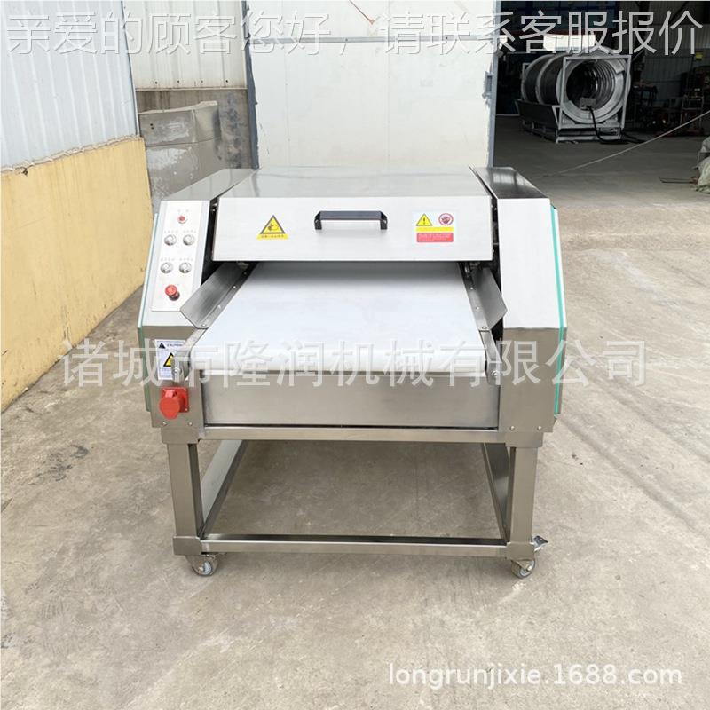 屠宰连式脱皮机全自动脖脱皮机鸡脖鸡腿场鸭快速去皮ZPV设续备扒