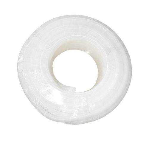 厂家pa白色半透明波纹管尼龙管阻燃穿线电缆软管保护套可开口