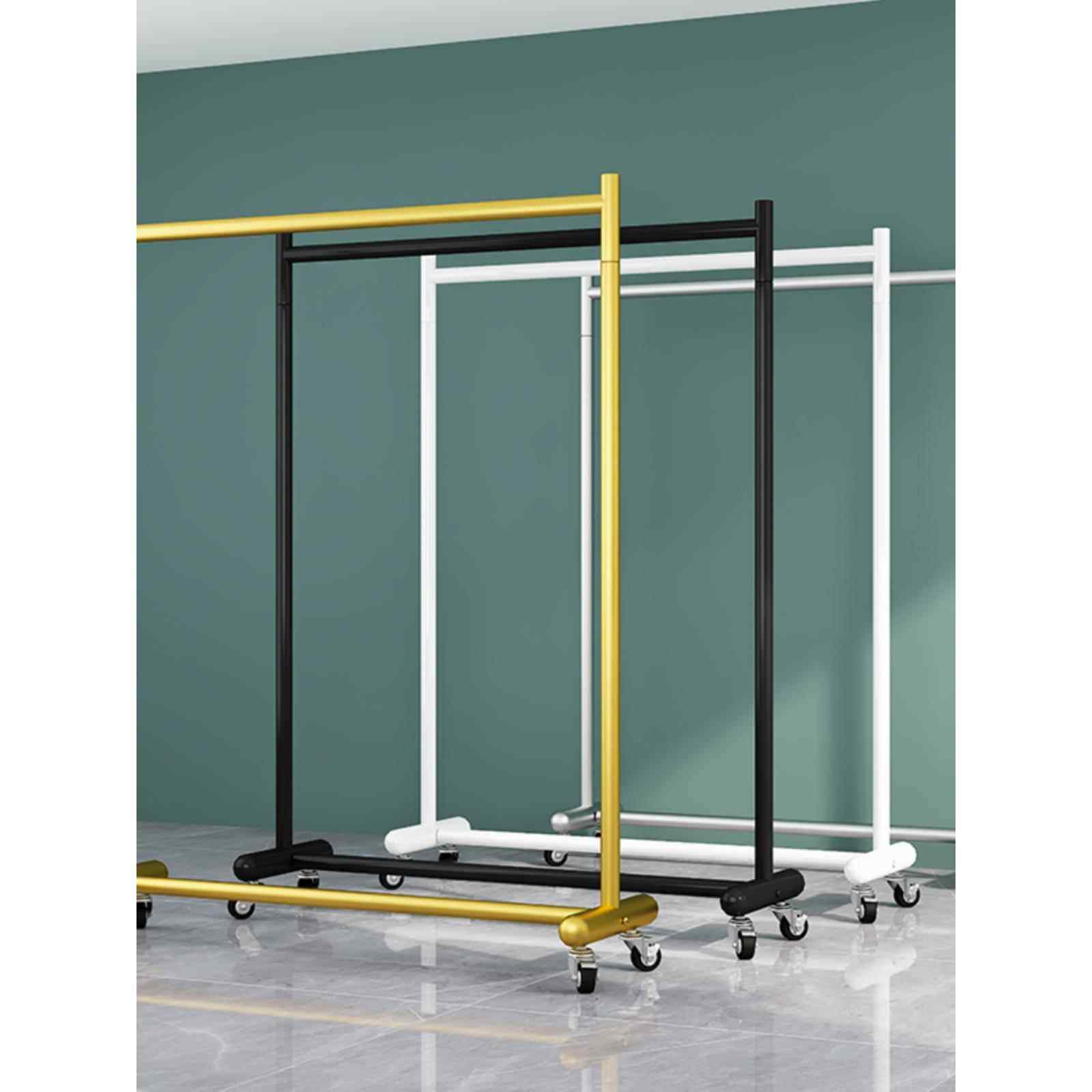 加厚服装店展示落地式女装店童装货架衣帽单杆衣服架家用摆摊带轮,商业/办公家具,服装展示架,淘宝优惠券,粉丝福利购,淘宝优惠卷