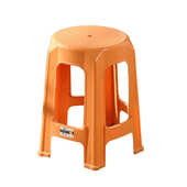 超厚拼接洗澡可爱简易网红五角高凳彩色餐桌凳大排档常用塑料凳子