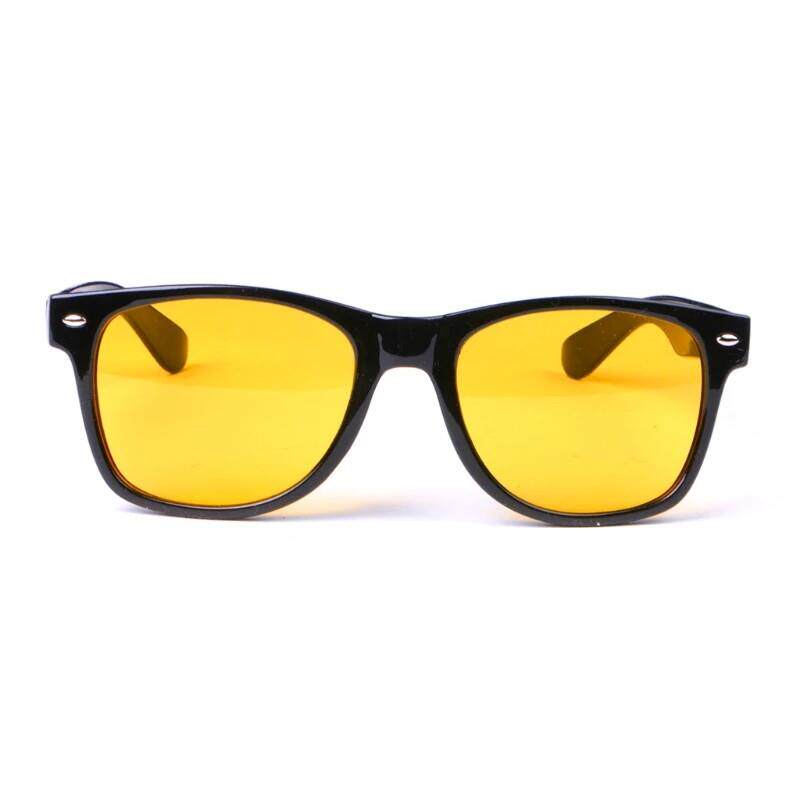 Yellow Lenses Night-Vision Glasses 男女米钉太阳镜夜视眼镜