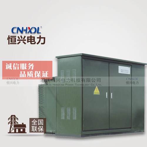恒兴电力ZGS6-12户外预装式变电站美式箱变50/1600A变压器观景式