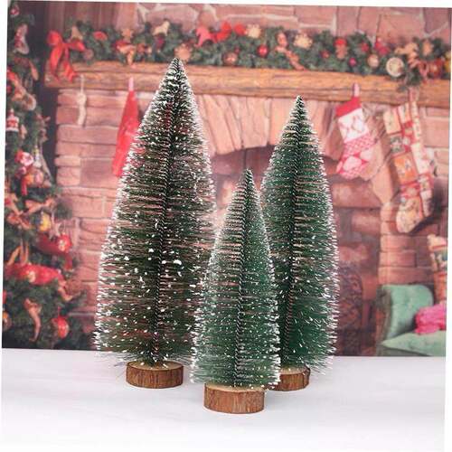 圣诞Christmas Stained with white cedar Little Christmas Tree