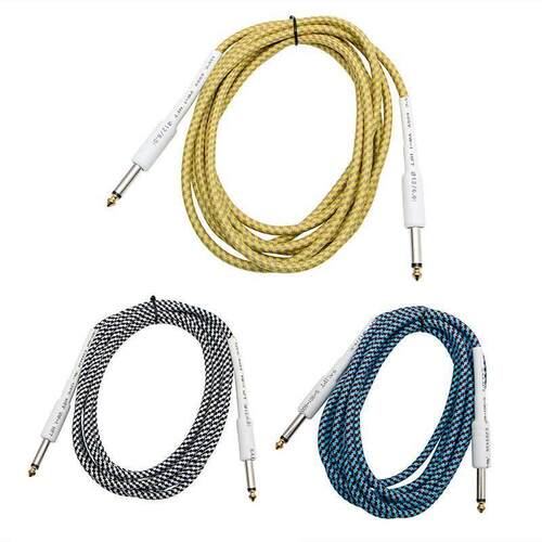 Guitar line public 6.35 audio cable noise canceled civilian