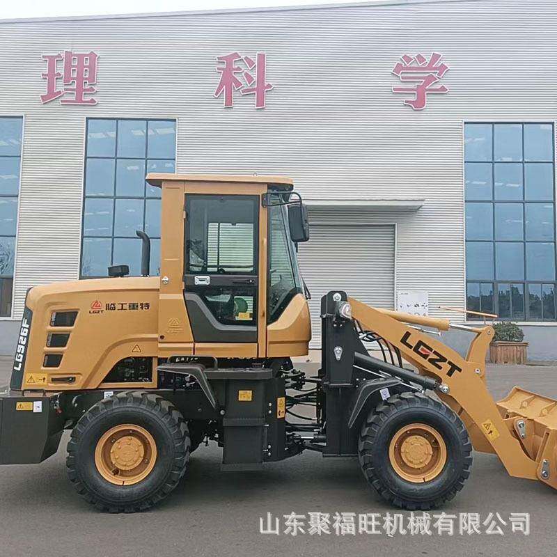 养殖场铲粪小型装载机20型树木废品抓草机工地装载垃圾清运铲车