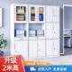 带抽屉办公室文件柜储物书柜落地家用带锁收纳柜夹缝钢制单门资料