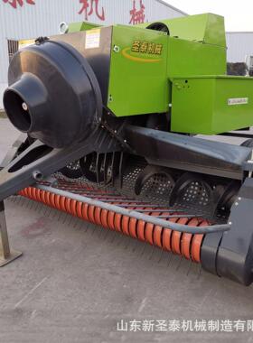 自动收割粉碎捡拾方捆打包机价格碎草自拾方捆打包机塑料绳