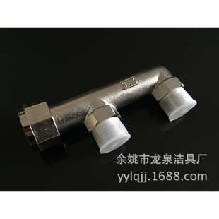 290克 加厚款 现货先手 燃气表头M30螺纹接头 4分燃气F型三通