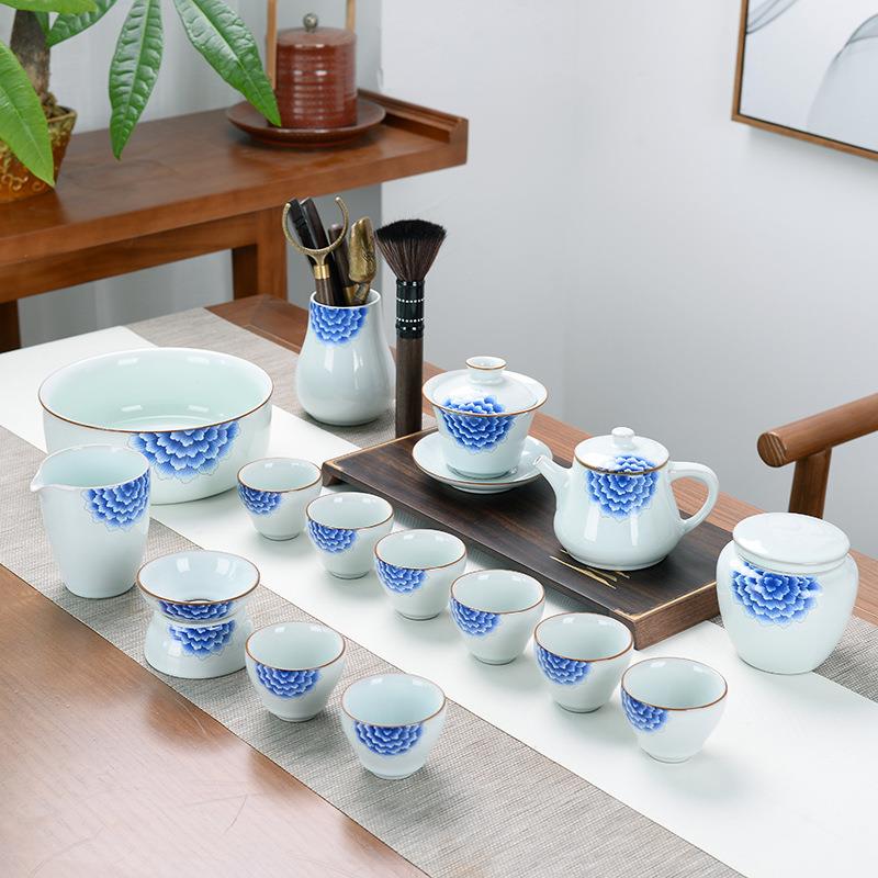 懒人自动时来运转石磨茶具套装家用全自动泡茶器高端泡茶神器