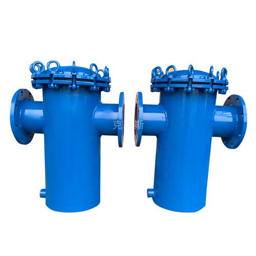 克瑞斯污水处理设备不锈钢碳钢篮式过滤器快拆型篮式过滤器厂家