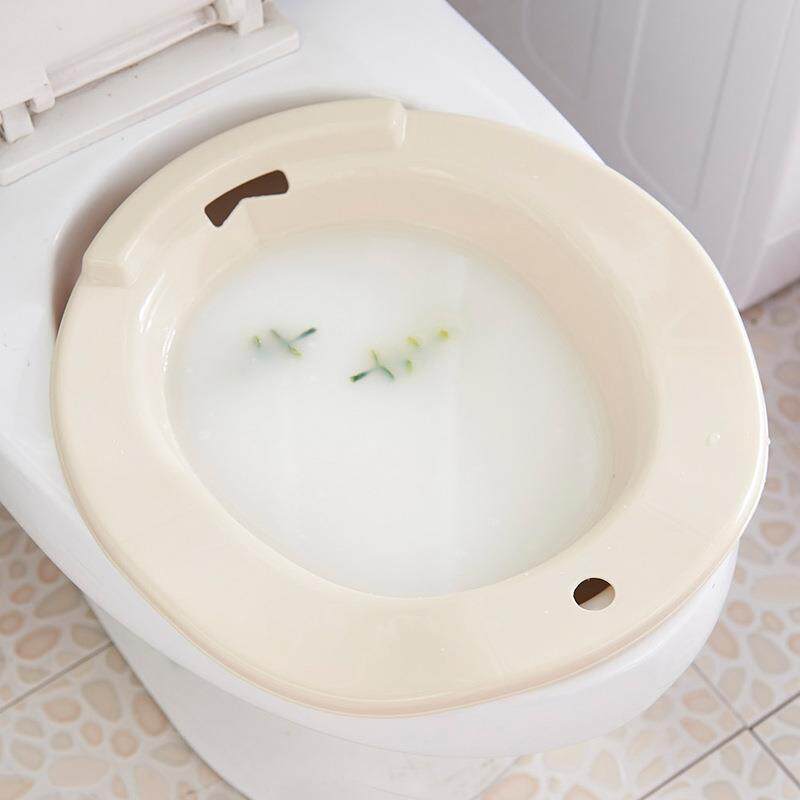 日用品 蜜蜜花男女坐浴盆器 免蹲盆洗屁股盆孕妇孕产妇马桶