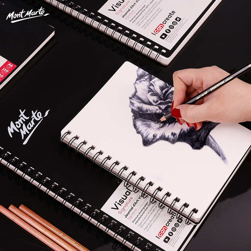spiral visual art diary a2a3a4a5 sketchbook素描速写本蒙马特