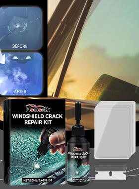 HOMONTH Car Glass Care Kit - Windshield Crack and Scratch Ad