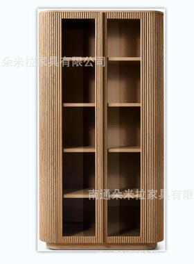 RH美式实木高端豪华餐边柜餐具柜储物柜展示柜高端豪华设计