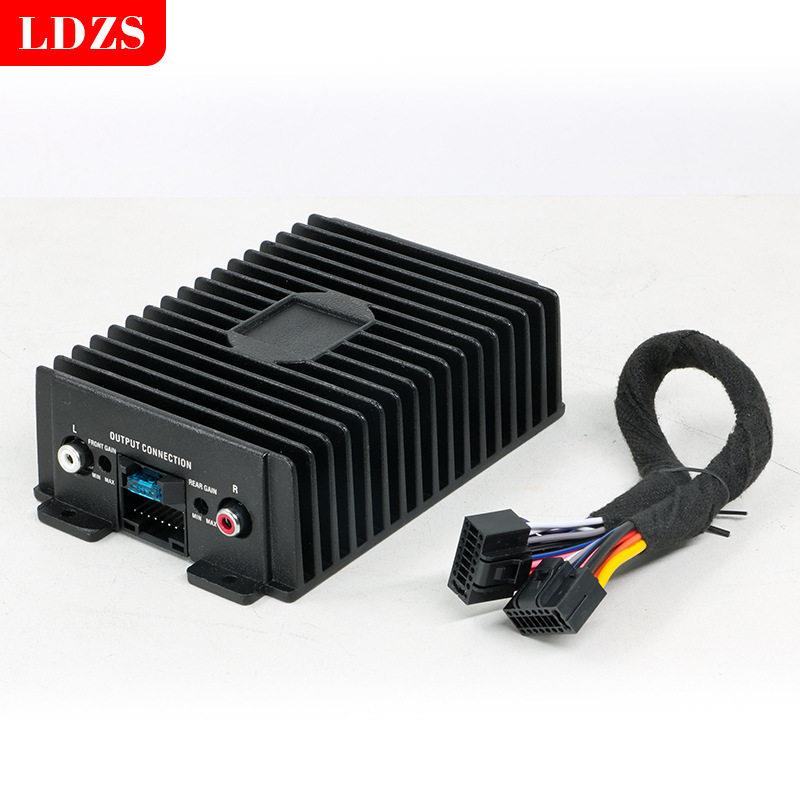 专业DSP音频处理器车载汽车功放无损音响改装大功率AB类4路功放机