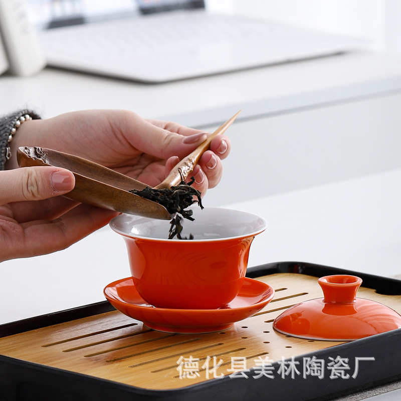 简约便携泡茶壶旅行茶具套装一壶六杯车载户外茶具商务伴手礼礼品